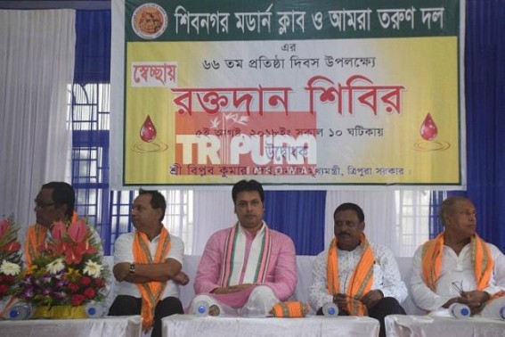 Tripura CM calls Govt Doctors to have patience like Muni, Rishis